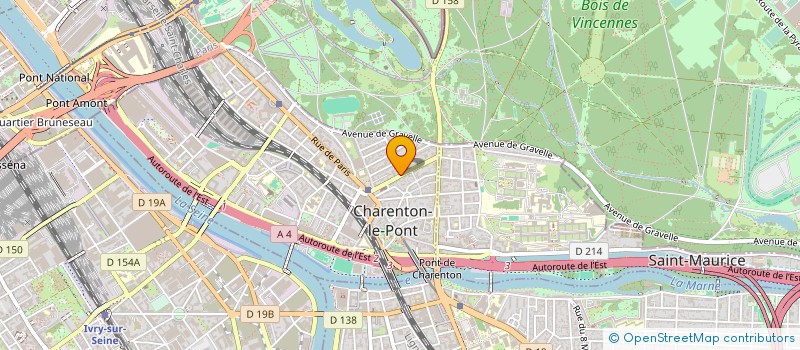 localisation de l'entreprise SYND COPROP DU 17 R DE LA REPUBLIQUE à CHARENTON-LE-PONT