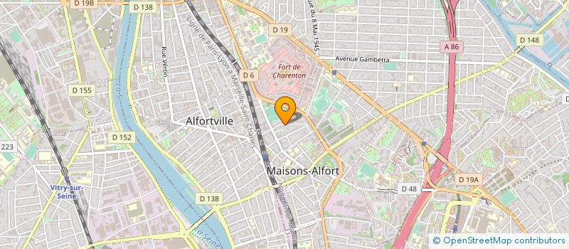 localisation de l'entreprise SYND COPROP DU 17 R DELAPORTE à MAISONS-ALFORT