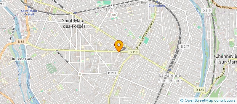 localisation de l'entreprise SYND COPROP DU 192 BD DE CRETEIL à SAINT-MAUR-DES-FOSSES