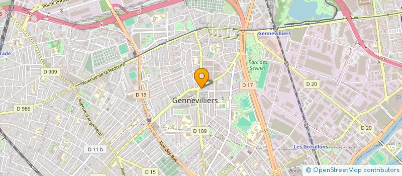 localisation de l'entreprise SYND COPROP DU 2 4 BD CAMELINAT à GENNEVILLIERS