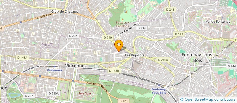 localisation de l'entreprise SYND COPROP DU 2 RUE GOUNOD à VINCENNES