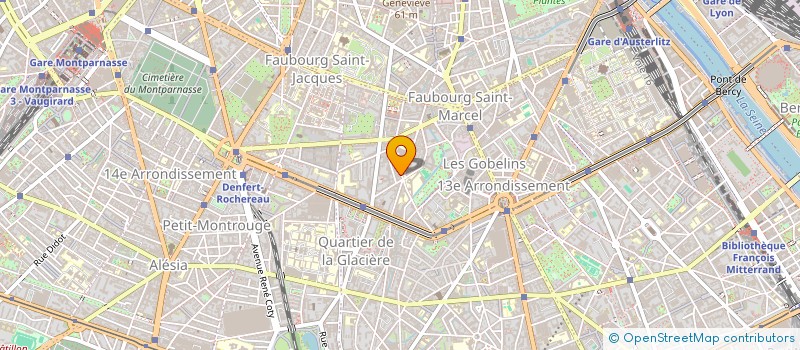 localisation de l'entreprise SYND COPROP DU 20 RUE CORVISART  PARIS