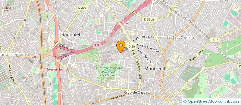 localisation de l'entreprise SYND COPROP DU 24 AU 30 R CLOS FRANCAIS à MONTREUIL