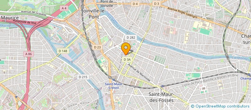 localisation de l'entreprise SYND COPROP DU 28 AU 40 AV MAHIEU à SAINT-MAUR-DES-FOSSES