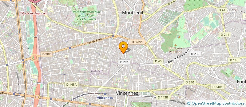 localisation de l'entreprise SYND COPROP DU 28 RUE DE LA FEDERATION à MONTREUIL
