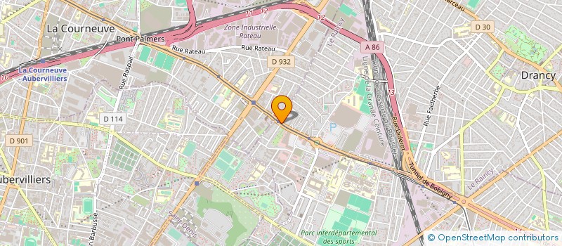 localisation de l'entreprise SYND COPROP DU 286 RTE STALINGRAD  DRANCY