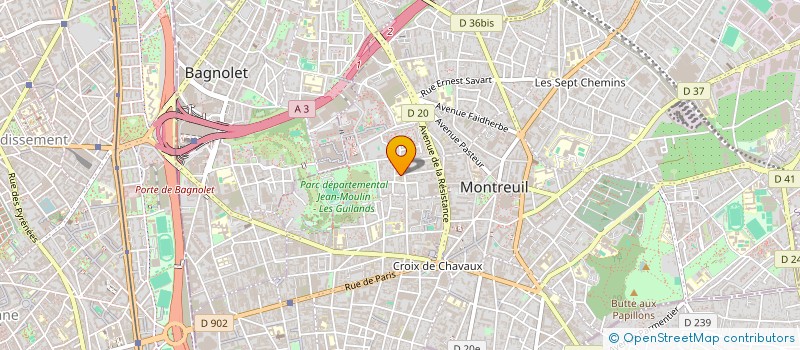 localisation de l'entreprise SYND COPROP DU 30 RUE COLBERT à MONTREUIL