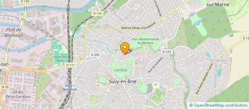 localisation de l'entreprise SYND COPROP DU 32 R DU GRANDVAL à SUCY-EN-BRIE