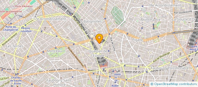 localisation de l'entreprise SYND COPROP DU 32 RUE DE MOSCOU  PARIS