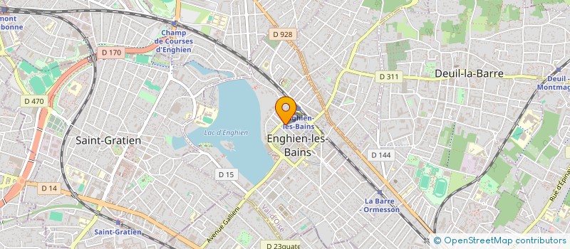 localisation de l'entreprise SYND COPROP DU 34 RUE DE MORA  ENGHIEN-LES-BAINS