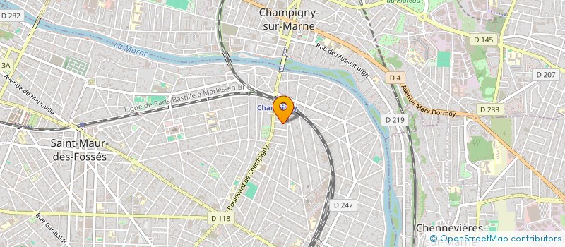 localisation de l'entreprise SYND COPROP DU 34 RUE FRANCOIS ADAM à ST MAUR DES FOSSES