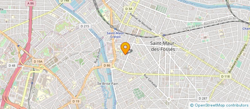 localisation de l'entreprise SYND COPROP DU 4 IMPASSE DES CHALETS à SAINT-MAUR-DES-FOSSES