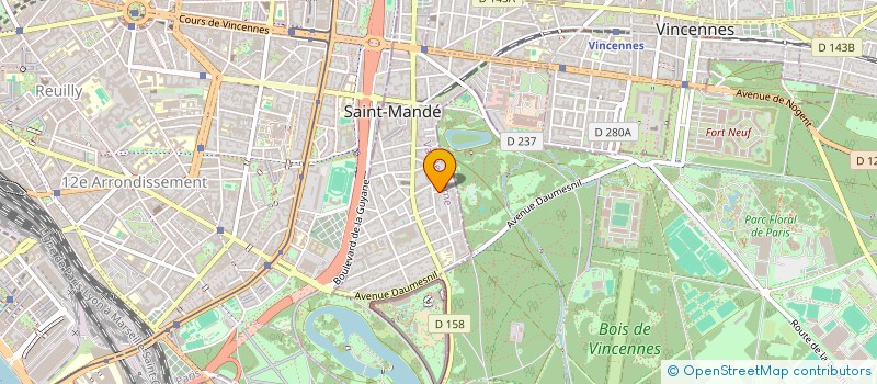 localisation de l'entreprise SYND COPROP DU 4 RUE GRANDVILLE à SAINT-MANDE