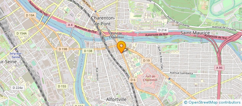 localisation de l'entreprise SYND COPROP DU 42 AVENUE GAL DE GAULLE à MAISONS-ALFORT