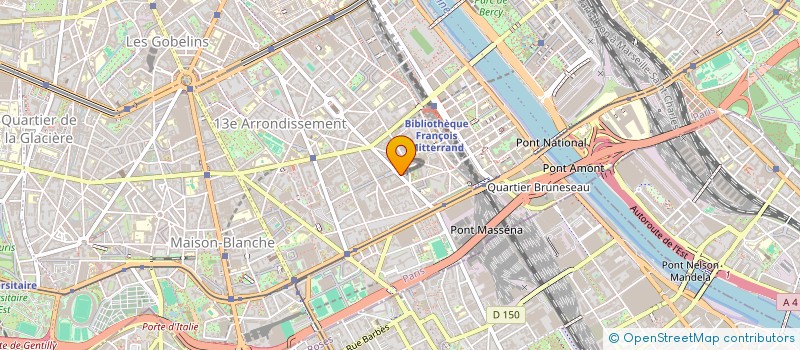 localisation de l'entreprise SYND COPROP DU 48 RUE DE PATAY  PARIS