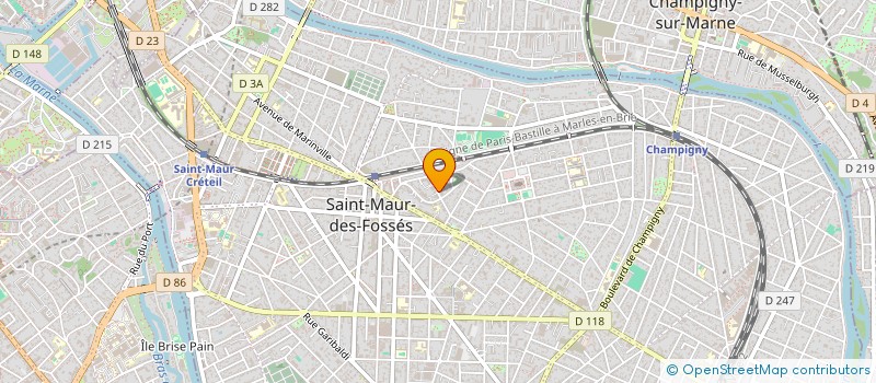 localisation de l'entreprise SYND COPROP DU 5 AV DE LA GRANGE à SAINT-MAUR-DES-FOSSES