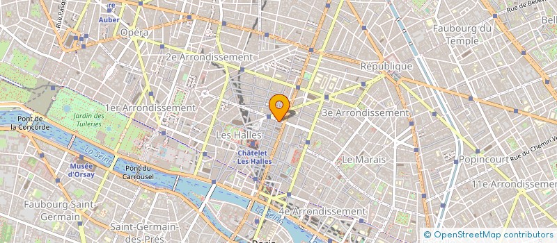 localisation de l'entreprise SYND.COPROP DU 5 RUE ETIENNE MARCEL  PARIS