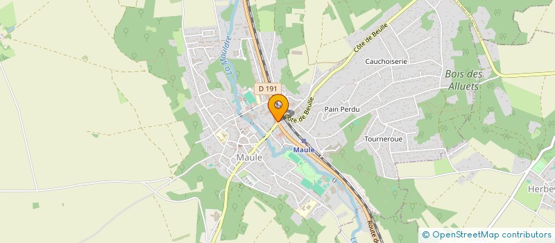 localisation de l'entreprise SYND COPROP DU 52 BD PAUL BARRE  MAULE