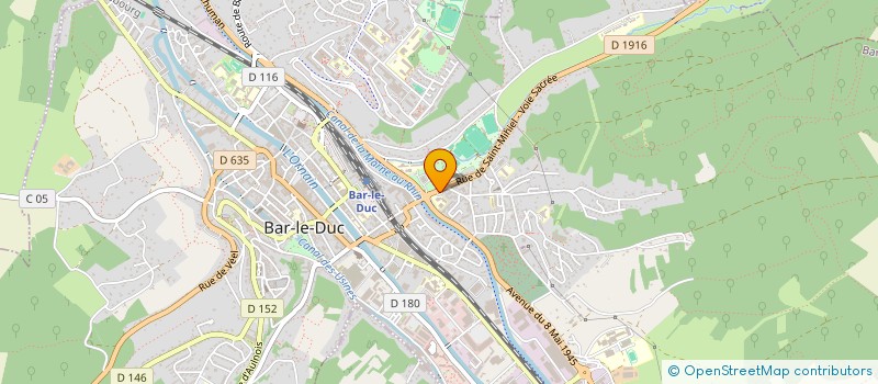 localisation de l'entreprise SYND COPROP DU 55B R ST MIHIEL à BAR-LE-DUC