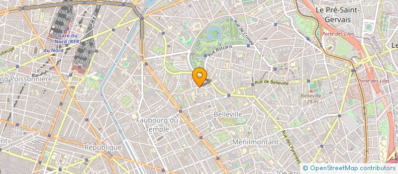 localisation de l'entreprise SYND COPROP DU 59 R REBEVAL  PARIS