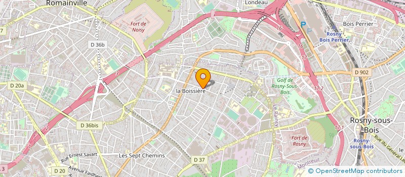 localisation de l'entreprise SYND COPROP DU 59 RUE DE LA DEMI LUNE à MONTREUIL