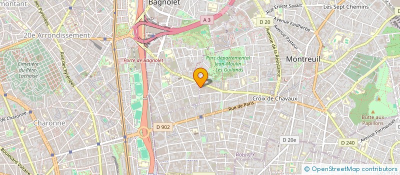 localisation de l'entreprise SYND COPROP DU 59 RUE DE LA FRATERNITE à MONTREUIL