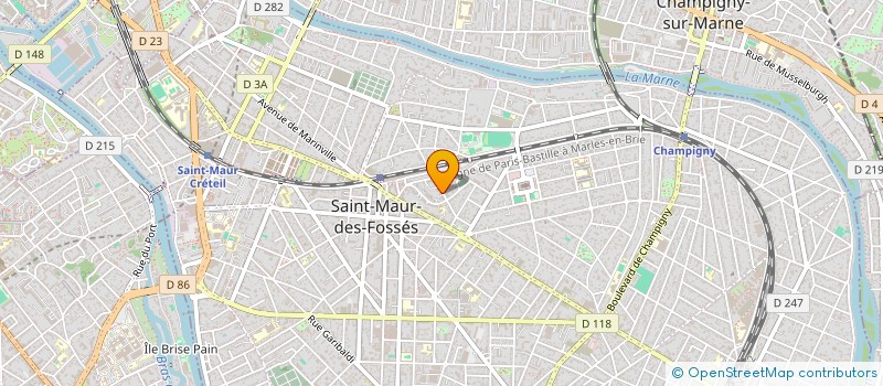 localisation de l'entreprise SYND COPROP DU 6 AV DE LA GRANGE à SAINT-MAUR-DES-FOSSES