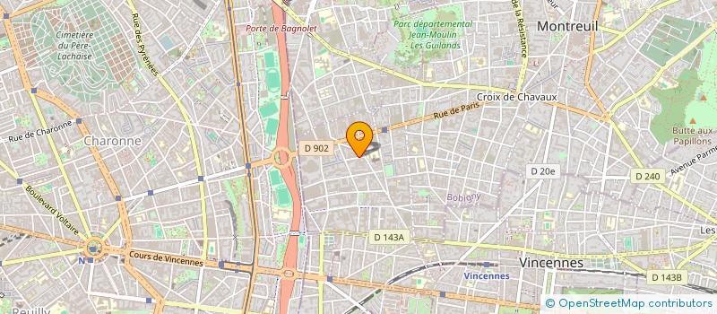 localisation de l'entreprise SYND COPROP DU 6 R LAVOISIER à MONTREUIL