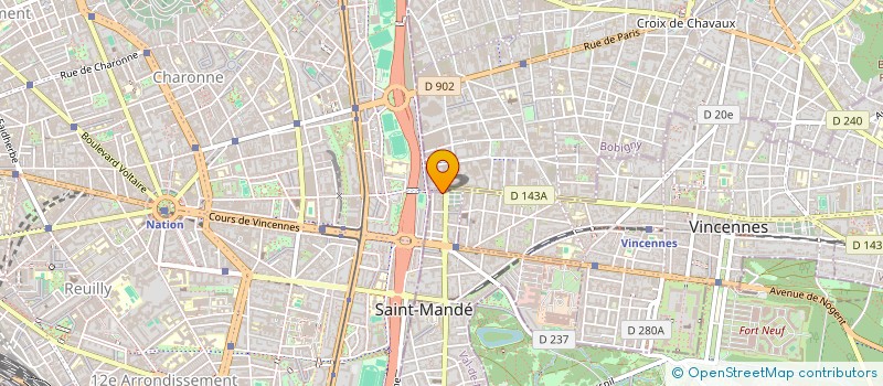 localisation de l'entreprise SYND COPROP DU 65 RUE DE LAGNY à SAINT-MANDE