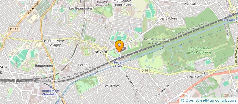 localisation de l'entreprise SYND COPROP DU 7 AV BERLIOZ à SEVRAN