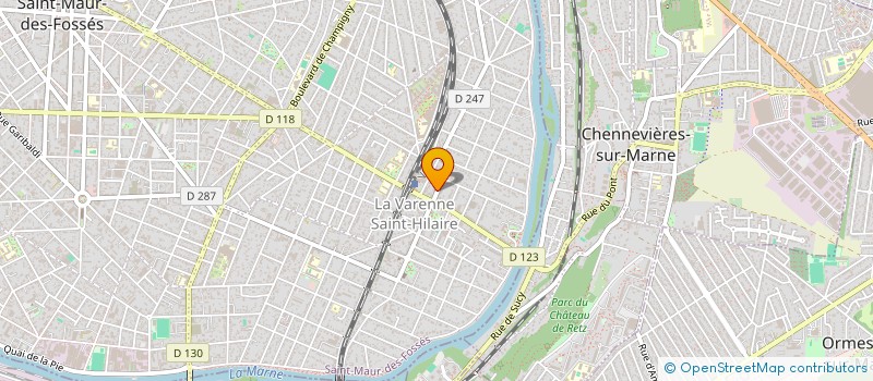 localisation de l'entreprise SYND COPROP DU 7 BIS AV DE BALZAC à SAINT-MAUR-DES-FOSSES