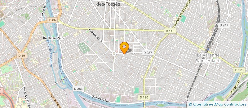 localisation de l'entreprise SYND COPROP DU 75 AV DU BAC à SAINT-MAUR-DES-FOSSES