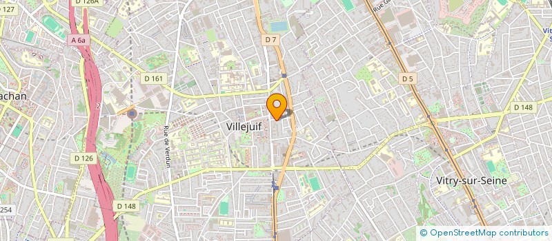 localisation de l'entreprise SYND COPROP DU 8 RUE GUYNEMER à VILLEJUIF