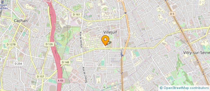 localisation de l'entreprise SYND COPROP DU 8 RUE RENE HAMON à VILLEJUIF