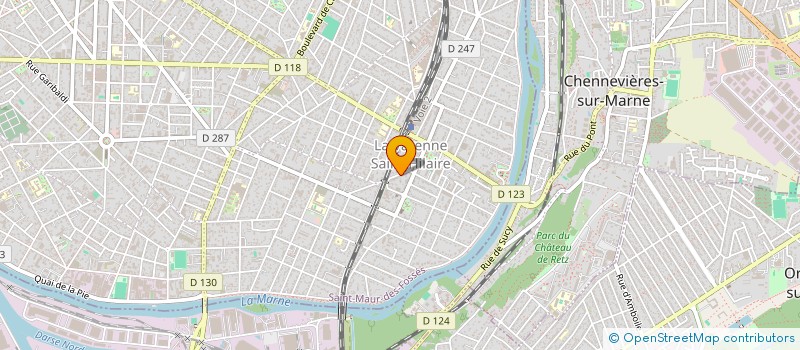 localisation de l'entreprise SYND COPROP DU 9 BD VOLTAIRE à SAINT-MAUR-DES-FOSSES