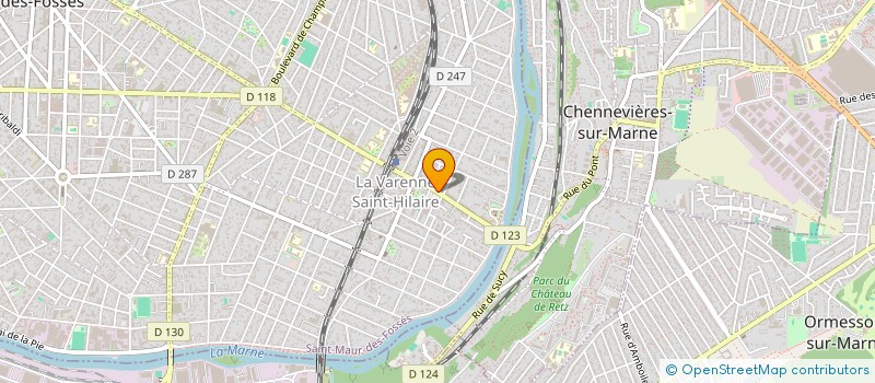 localisation de l'entreprise SYND COPROP DU 93 AV DU BAC à SAINT-MAUR-DES-FOSSES