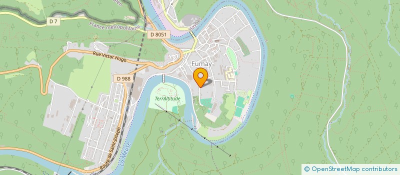 localisation de l'entreprise SYND COPROP DU BLOC B BOIS BRYAS  FUMAY