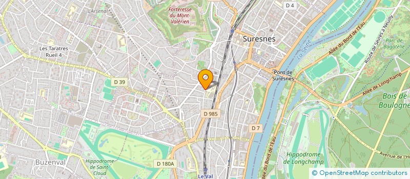 localisation de l'entreprise SYND COPROP DU CHEMIN DES ROSES à SURESNES