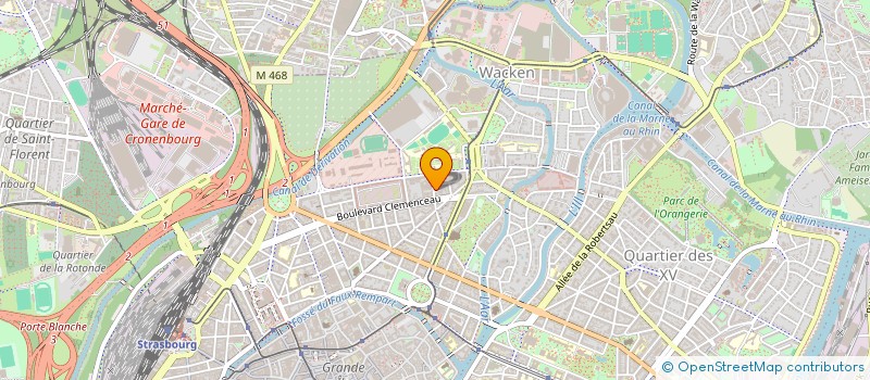 localisation de l'entreprise SYND COPROP EHRMANN à STRASBOURG