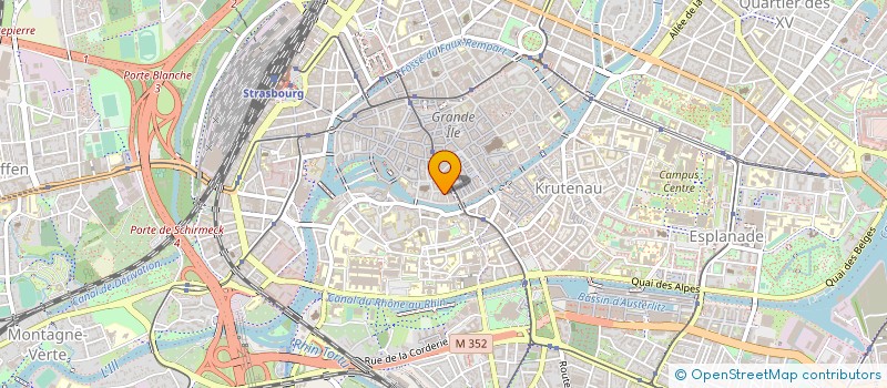 localisation de l'entreprise SYND COPROP ESPRIT à STRASBOURG