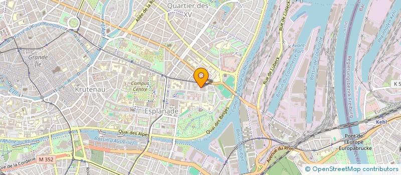 localisation de l'entreprise SYND COPROP GARAGES MARENGO à STRASBOURG