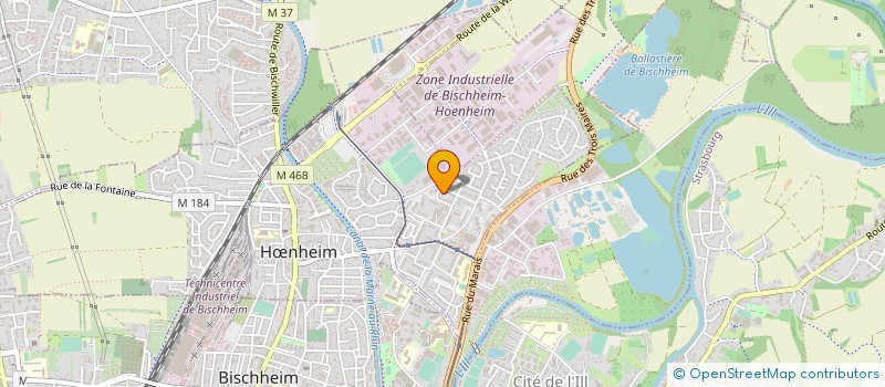 localisation de l'entreprise SYND COPROP GARAGES SENONES à HŒNHEIM