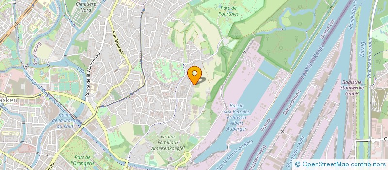 localisation de l'entreprise SYND COPROP GARDENIA à STRASBOURG