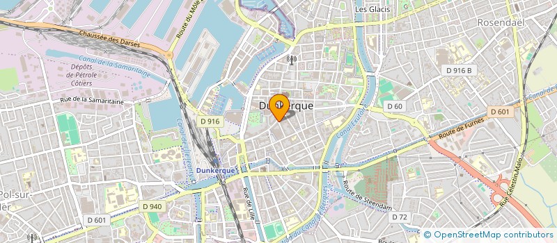 localisation de l'entreprise SYND COPROP IMM 1-3-5 R DAVID D'ANGERS à DUNKERQUE