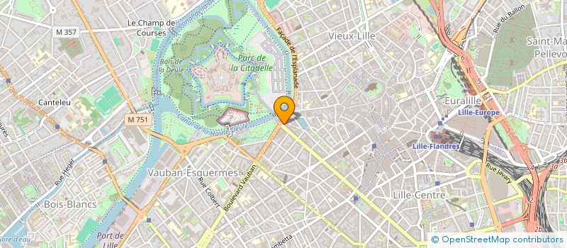 localisation de l'entreprise SYND COPROP IMM 1 BD DE LA LIBERTE à LILLE