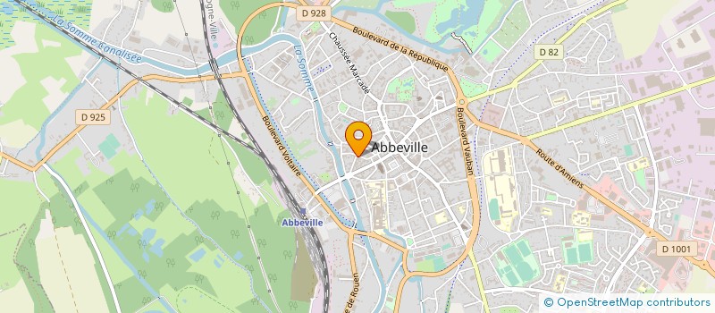 localisation de l'entreprise SYND COPROP IMM 1 ET 5 RUE LESUEUR à ABBEVILLE