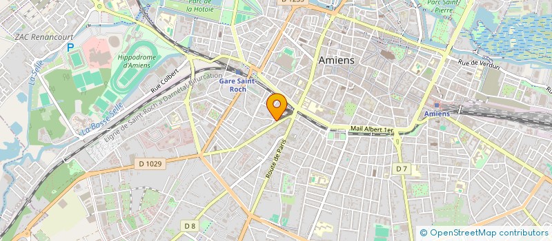 localisation de l'entreprise SYND COPROP IMM 1 RUE DE L UNION  AMIENS