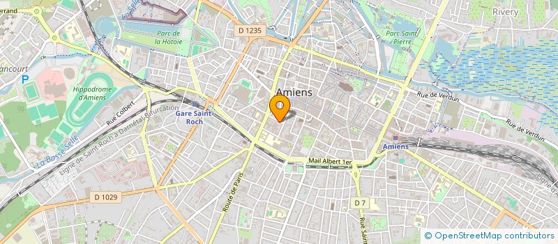 localisation de l'entreprise SYND COPROP IMM 14 16 RUE ALBERT ROZE  AMIENS