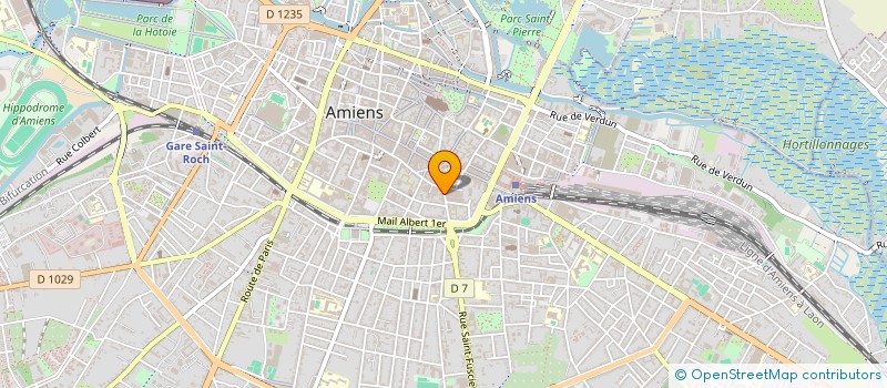 localisation de l'entreprise SYND COPROP IMM 14 RUE DES OTAGES  AMIENS