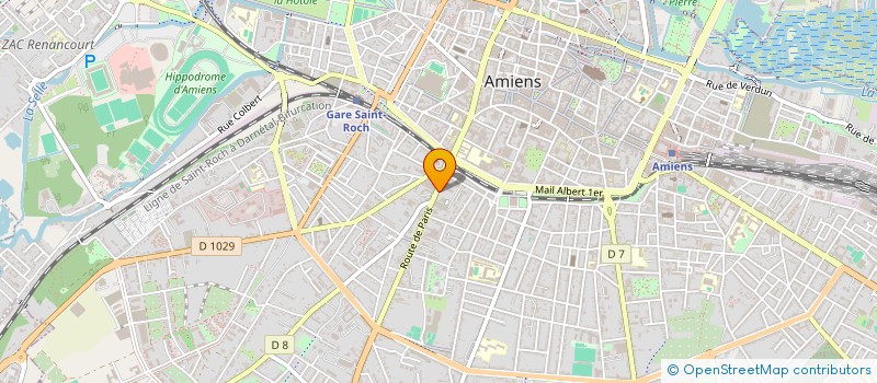 localisation de l'entreprise SYND COPROP IMM 15 ET 23 RUE DE PARIS  AMIENS